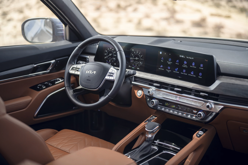 Interior Kia Telluride 2025 | LATIN CARROS