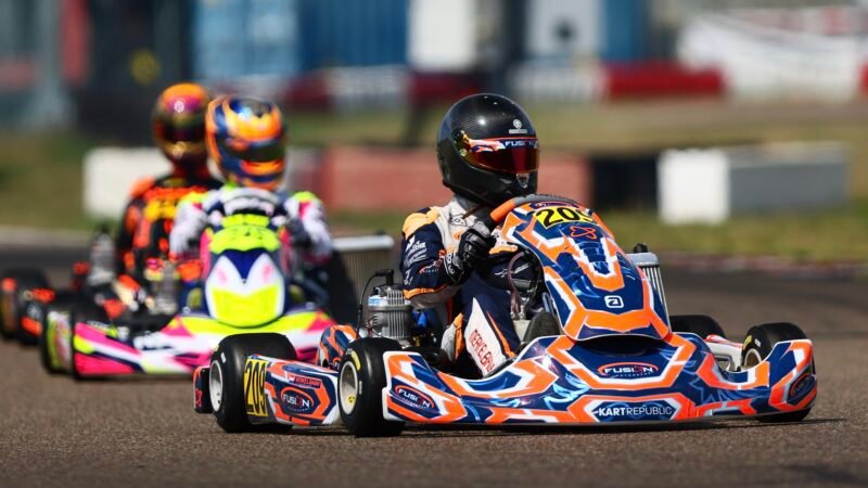 Gymes Merkelbagh: la joven estrella neerlandesa que conquista el karting europeo y mundial